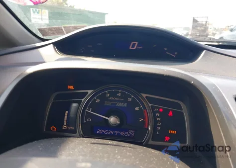 2009 Honda Civic Hybrid from USA, damaged, VIN JHMFA36299S003979